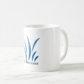 MEIN GRAS IST BLAU KAFFEETASSE (VorderseiteRechts)