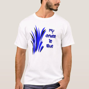 MEIN GRAS IST BLAU T-Shirt
