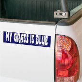Mein Gras ist blaues #7 Autoaufkleber (Auf Lkw)