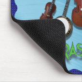 MEIN GRAS IST BLUE-MOUSEPAD MOUSEPAD (Ecke)