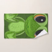 Mein Green Frog Friend Bath Handtuch Set (Handtuch)