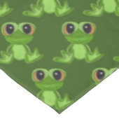 Mein Green Frog Friend Tablecloth Tischdecke (Schrägansicht)