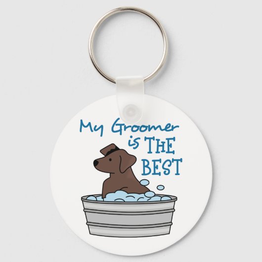 Mein Groomer Schlüsselanhänger (Vorderseite)