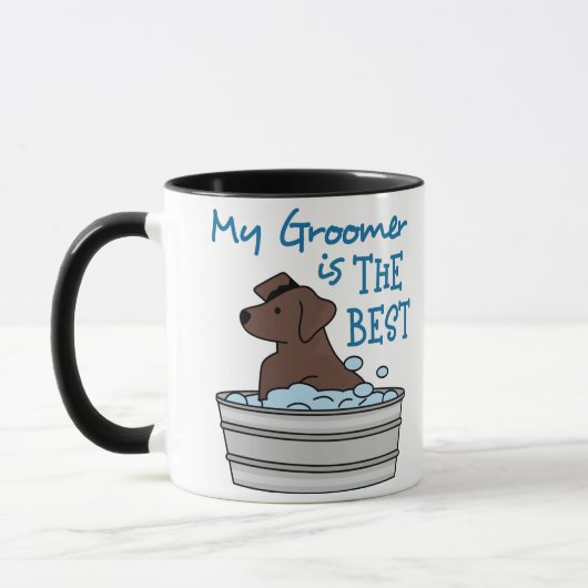 Mein Groomer Tasse (Links)