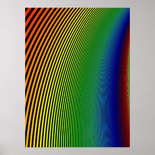 Mein Groovy Rainbow Poster (Vorne)