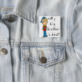 Mein großer Bruder ist beste T-Shirts und Button (Beispiel)