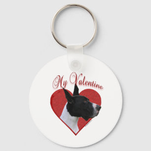 Mein großer Dane Valentine Schlüsselanhänger