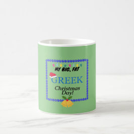 Mein großer griechischer Weihnachtsfest Kaffeetasse