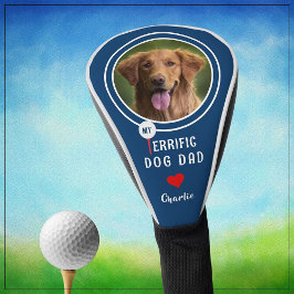 Mein großer Hund Vater Personalisiert Golfer Foto Golf Headcover