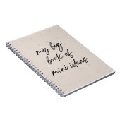 "Mein großes Buch der Miniides" (Rechte Seite)