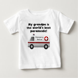 Mein Großvater ist der beste Sanitäter des Wortes Baby T-shirt