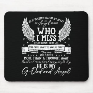 Mein Großvater ist mein Schutzengel im Himmel, Tra Mousepad