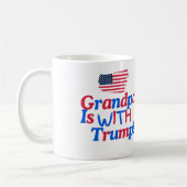 Mein Großvater steht mit Donald Trump Kaffeetasse (Links)