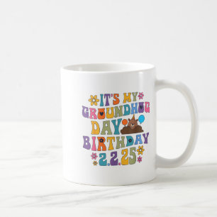 Mein Groundhog-Tag Geburtstags-Partyhut Lustig Ret Kaffeetasse