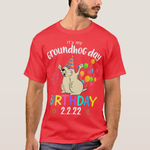 Mein Groundhog Tag zum Geburtstag 2 T-Shirt