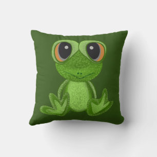 Mein grüner Froschfreund Kissen