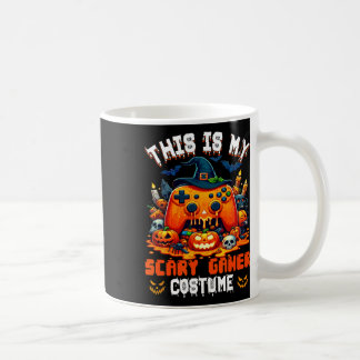 Mein gruseliger Gamer-Kostüm-Halloween-Game-Contro Kaffeetasse