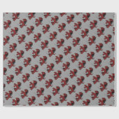 Mein gruseliges kleines Pony-Muster Geschenkpapier (Flach)