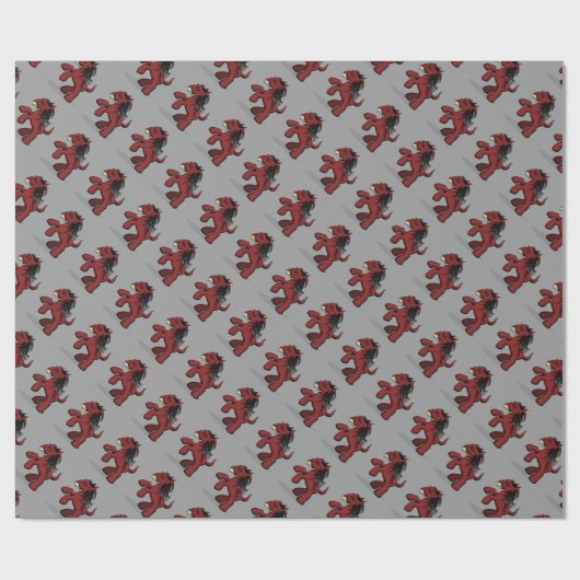 Mein gruseliges kleines Pony-Muster Geschenkpapier (Flach)