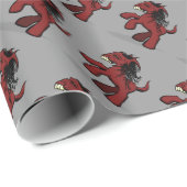 Mein gruseliges kleines Pony-Muster Geschenkpapier (Rolleneckpunkt)