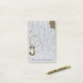 Mein GSMD hat meinen Lektionsplan aufgegriffen Post-it Klebezettel (Auf Schreibtisch)