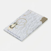 Mein GSMD hat meinen Lektionsplan aufgegriffen Post-it Klebezettel (angewinkelt)