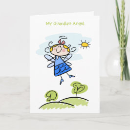 Mein Guardian Angel Gedicht Karte