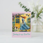 " MEIN GÜNSTIGES UNTERNEHMEN " POSTKARTE (Stehend Vorderseite)