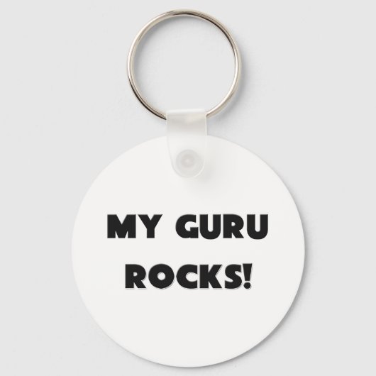 MEIN Guru ROCKS! Schlüsselanhänger (Vorderseite)