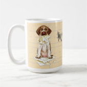 Mein GWP hat meine Hausaufgaben Kaffee Tasse geges (Links)