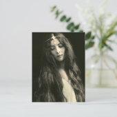 Mein Haar ist sehr lang Postkarte (Stehend Vorderseite)