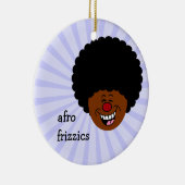 Mein Haar trotzt dem Gesetz der Schwerkraft und As Keramikornament (Rechts)