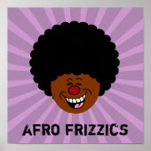 Mein Haar trotzt dem Gesetz der Schwerkraft und As Poster (Vorne)