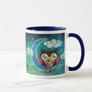 Mein Halbmond-Eulen-Becher Tasse