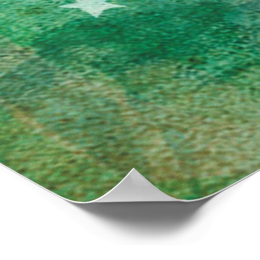 Mein halbmondförmiges Owl Poster (Ecke)