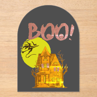 Mein Halloween Acryleinladungen