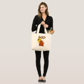 Mein Halloween Jumbo Stoffbeutel (Vorderseite (Model))