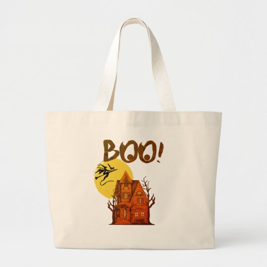 Mein Halloween Jumbo Stoffbeutel (Vorne)