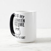 Mein Halloween-Kostüm: Eine Katze Verwandlungstasse (Vorderseite Links)