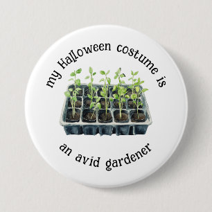 Mein Halloween-Kostüm ist ein Aviärer Gärtner, Fun Button