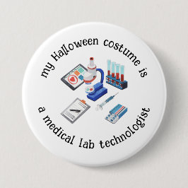 Mein Halloween-Kostüm ist Medizinischer Labrador-T Button