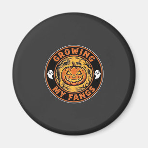 Mein Halloween-Kürbis-Geister-Design mit wachsende Magnet