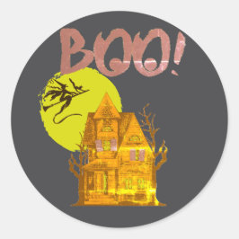 Mein Halloween Runder Aufkleber