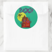 Mein Halloween Runder Aufkleber (Tasche)