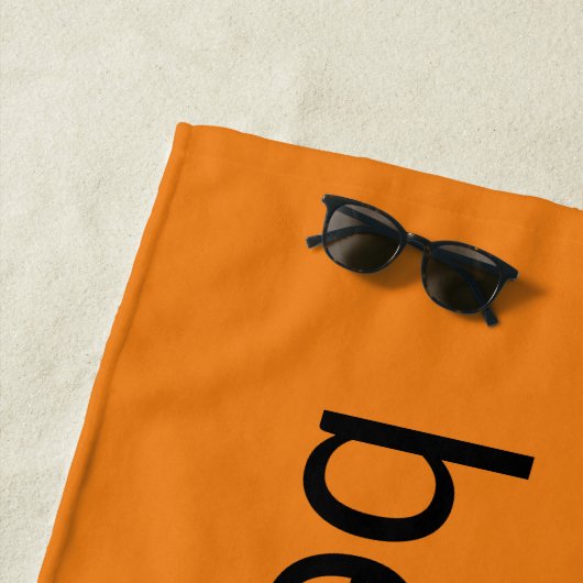 mein Halloween Strandtuch (Beispiel)