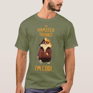 Mein Hamster denkt im Coolen Geschenkhamster T-Shirt