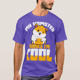 Mein Hamster denkt im Coolen Hamster T-Shirt