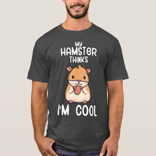 Mein Hamster denkt im coolen Hamstergeschenk T-Shirt