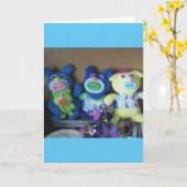 Mein Handy-Foto meiner Freunde Karte (Gelbe Blume)