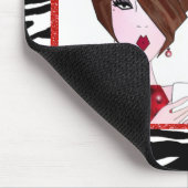 "Mein Handy ist mein Königlicher Schreckgespenst!" Mousepad (Ecke)